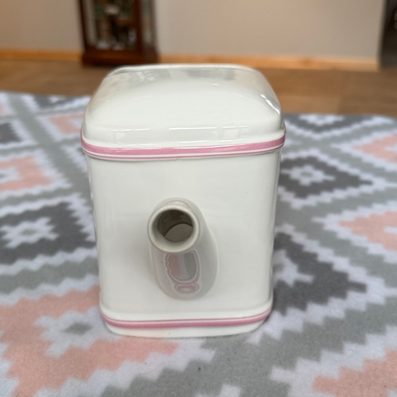 Vintage Ceramic Floral Watering Can with Tulip Design Teleflora - Picture 4 of 12